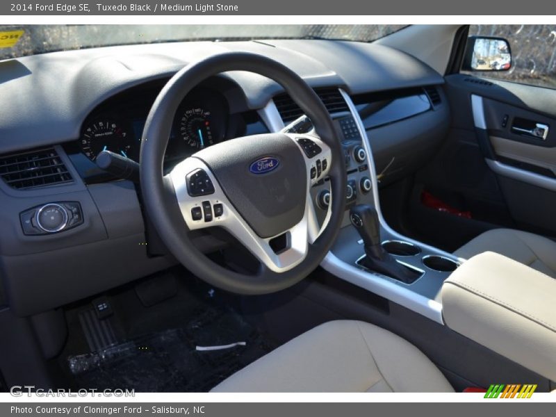 Medium Light Stone Interior - 2014 Edge SE 