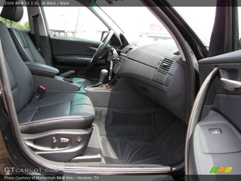 Jet Black / Black 2006 BMW X3 3.0i