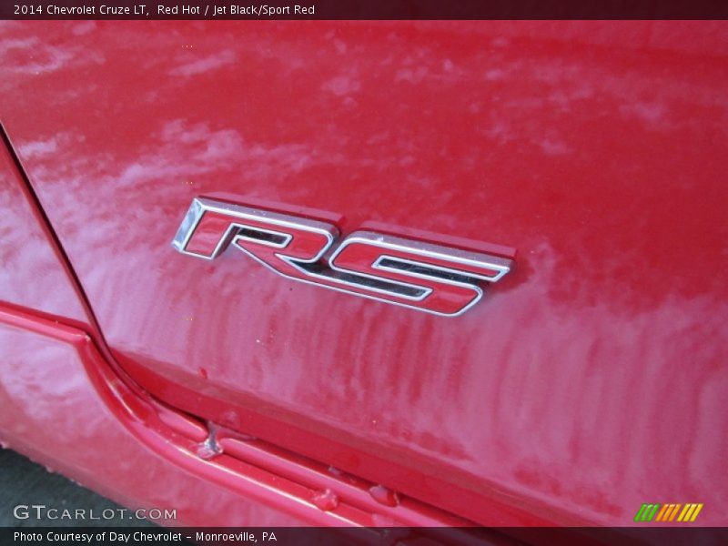 Red Hot / Jet Black/Sport Red 2014 Chevrolet Cruze LT