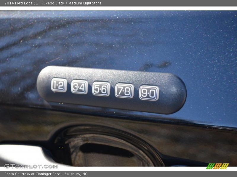 Tuxedo Black / Medium Light Stone 2014 Ford Edge SE
