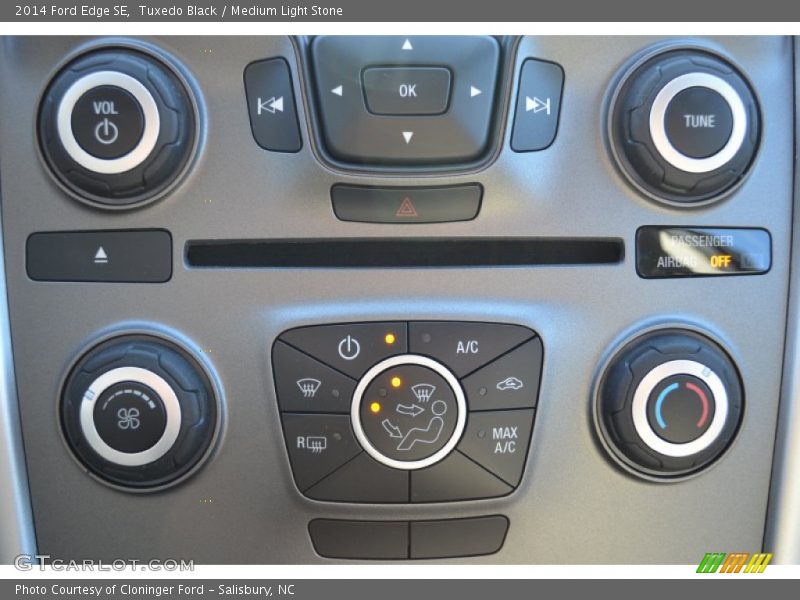 Controls of 2014 Edge SE