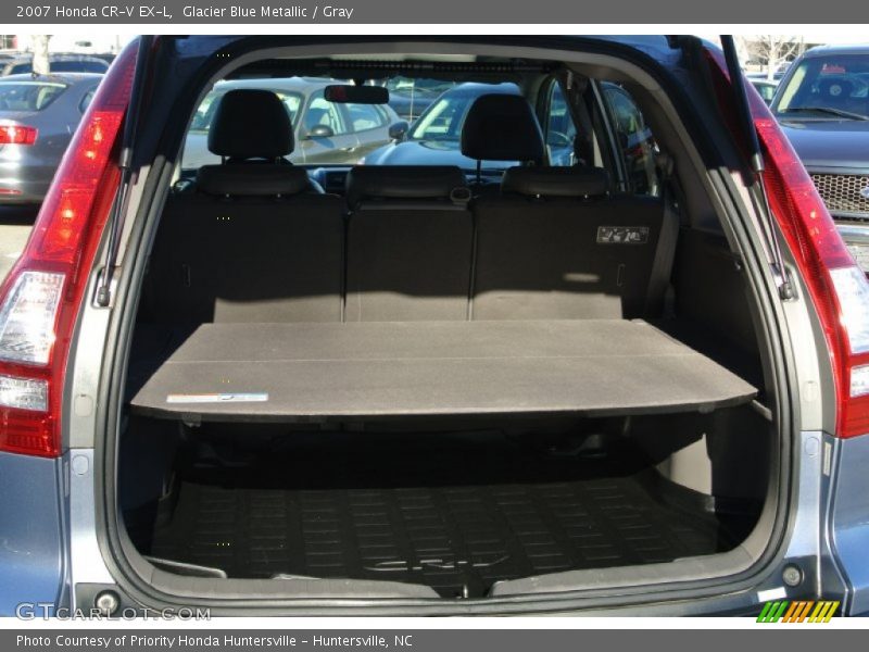 Glacier Blue Metallic / Gray 2007 Honda CR-V EX-L