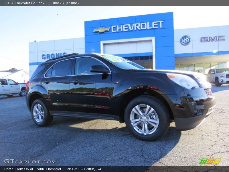 Black / Jet Black 2014 Chevrolet Equinox LT