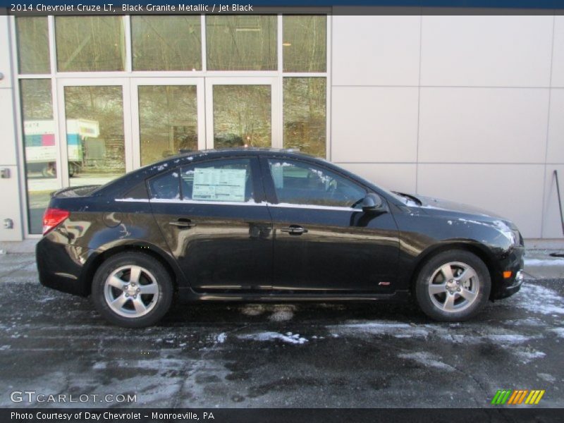Black Granite Metallic / Jet Black 2014 Chevrolet Cruze LT