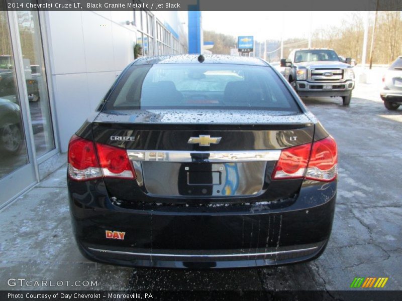 Black Granite Metallic / Jet Black 2014 Chevrolet Cruze LT