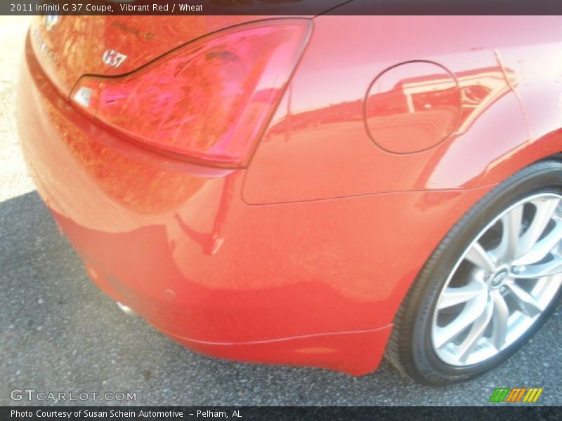 Vibrant Red / Wheat 2011 Infiniti G 37 Coupe