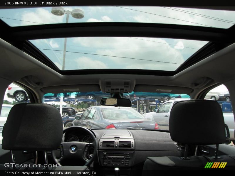 Jet Black / Black 2006 BMW X3 3.0i