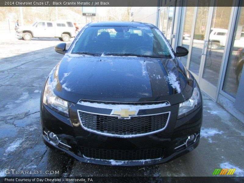 Black Granite Metallic / Jet Black 2014 Chevrolet Cruze LT