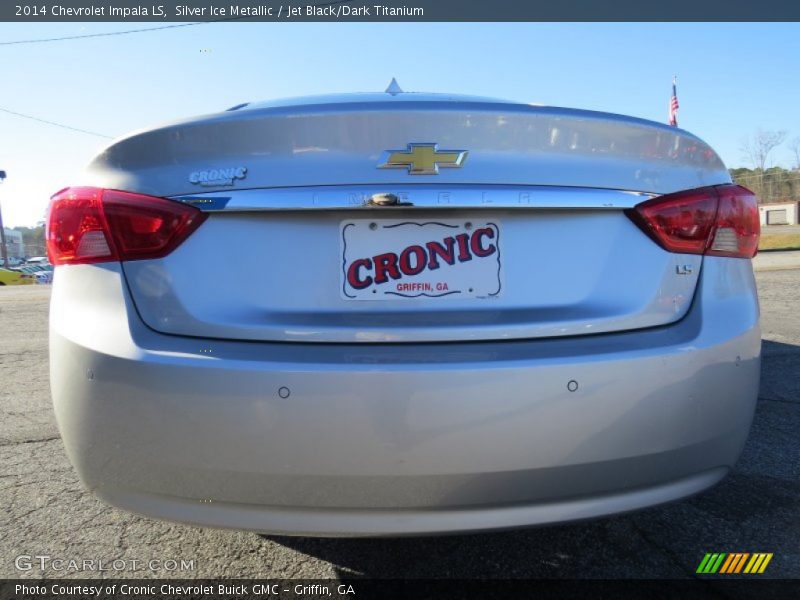 Silver Ice Metallic / Jet Black/Dark Titanium 2014 Chevrolet Impala LS