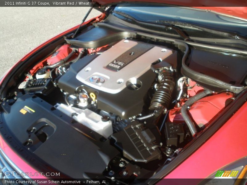 Vibrant Red / Wheat 2011 Infiniti G 37 Coupe
