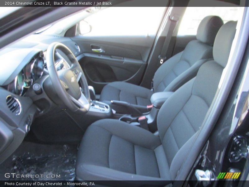 Black Granite Metallic / Jet Black 2014 Chevrolet Cruze LT