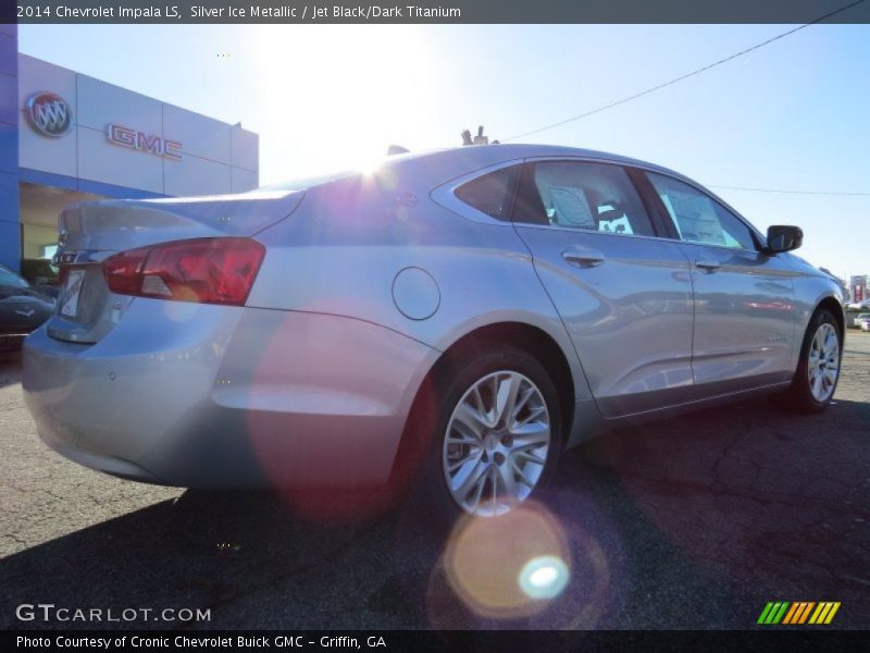 Silver Ice Metallic / Jet Black/Dark Titanium 2014 Chevrolet Impala LS