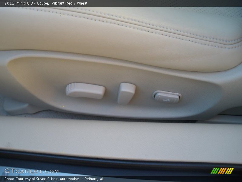 Vibrant Red / Wheat 2011 Infiniti G 37 Coupe