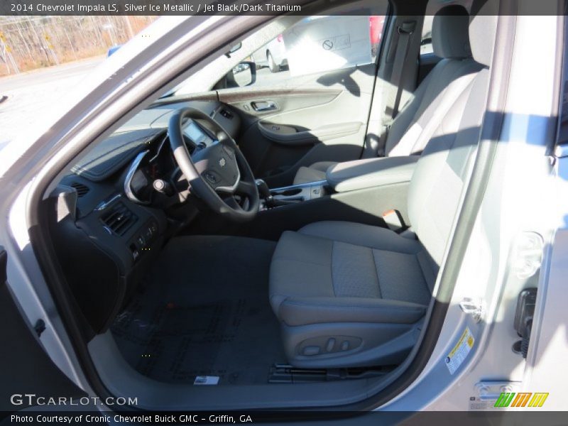 Silver Ice Metallic / Jet Black/Dark Titanium 2014 Chevrolet Impala LS