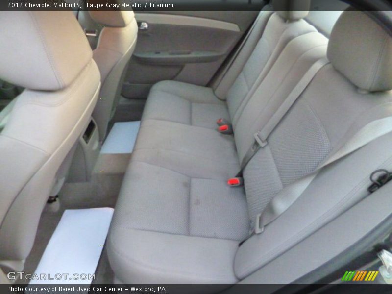 Taupe Gray Metallic / Titanium 2012 Chevrolet Malibu LS