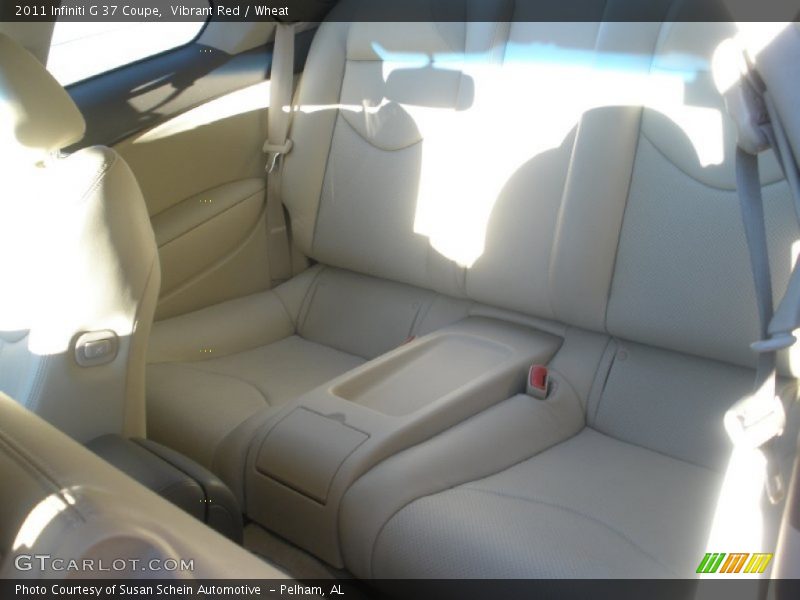 Vibrant Red / Wheat 2011 Infiniti G 37 Coupe