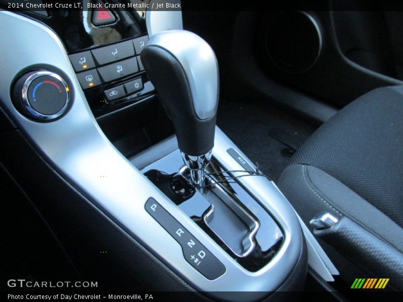 Black Granite Metallic / Jet Black 2014 Chevrolet Cruze LT