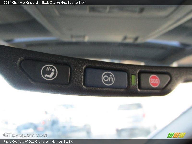 Black Granite Metallic / Jet Black 2014 Chevrolet Cruze LT