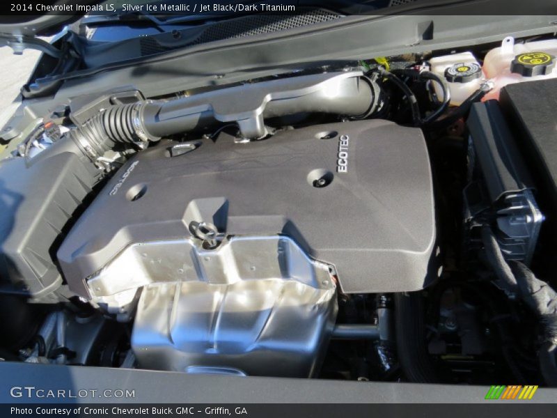 Silver Ice Metallic / Jet Black/Dark Titanium 2014 Chevrolet Impala LS