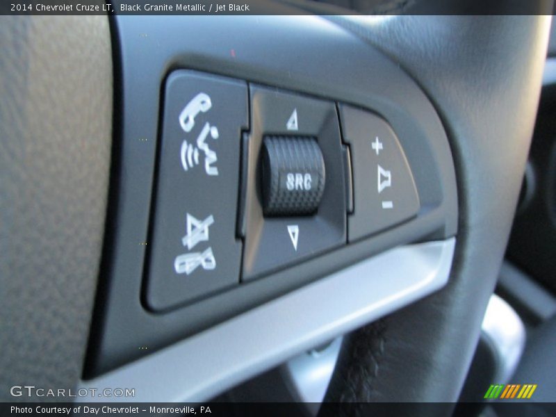 Black Granite Metallic / Jet Black 2014 Chevrolet Cruze LT