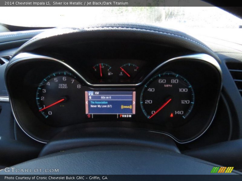 Silver Ice Metallic / Jet Black/Dark Titanium 2014 Chevrolet Impala LS