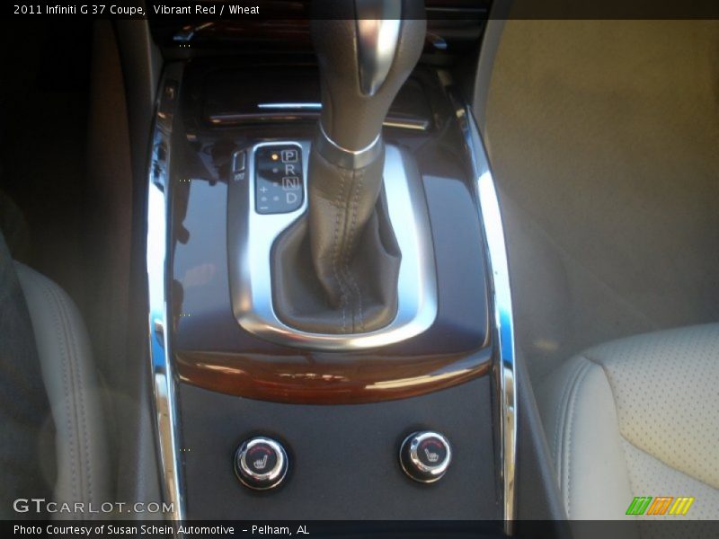 Vibrant Red / Wheat 2011 Infiniti G 37 Coupe