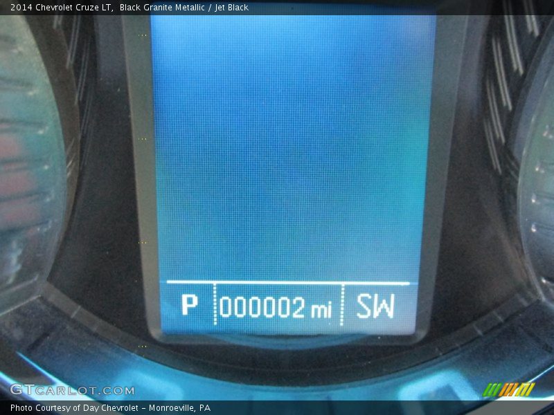 Black Granite Metallic / Jet Black 2014 Chevrolet Cruze LT