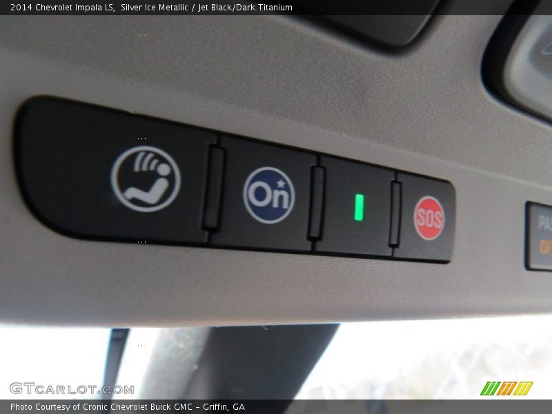 Silver Ice Metallic / Jet Black/Dark Titanium 2014 Chevrolet Impala LS