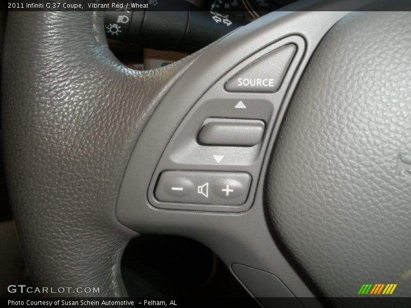 Vibrant Red / Wheat 2011 Infiniti G 37 Coupe