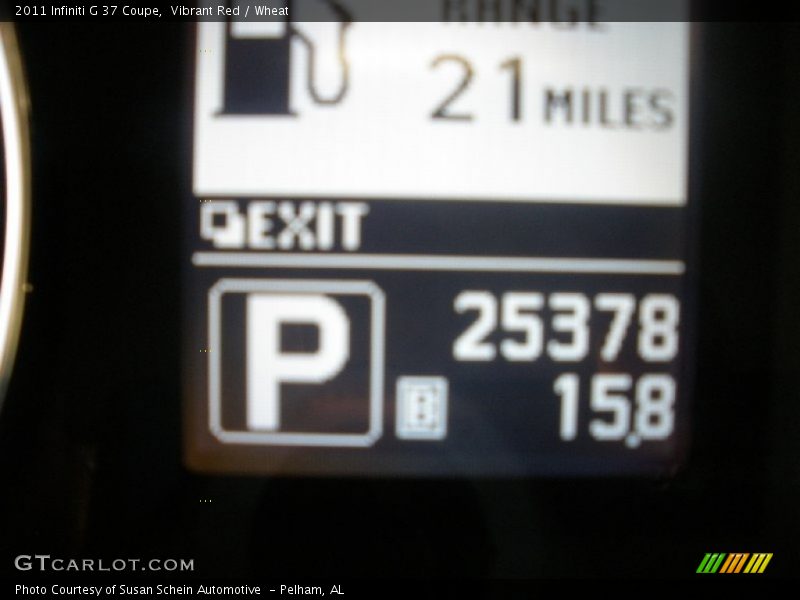 Vibrant Red / Wheat 2011 Infiniti G 37 Coupe
