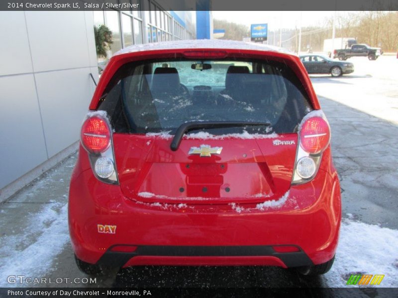 Salsa / Silver/Silver 2014 Chevrolet Spark LS