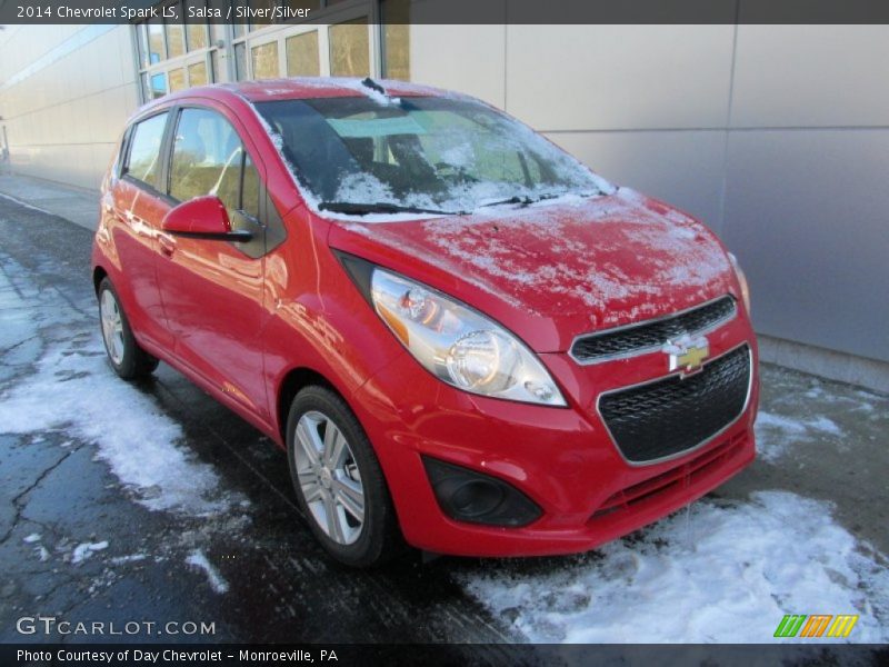 Front 3/4 View of 2014 Spark LS