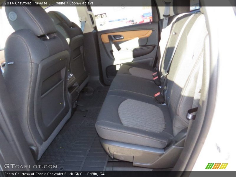 White / Ebony/Mojave 2014 Chevrolet Traverse LT