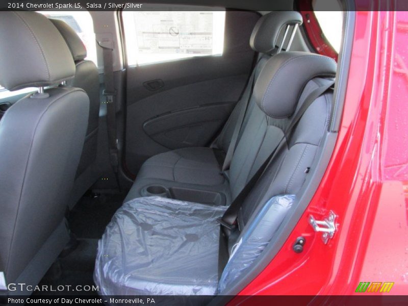 Salsa / Silver/Silver 2014 Chevrolet Spark LS