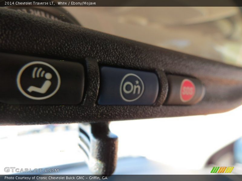 White / Ebony/Mojave 2014 Chevrolet Traverse LT