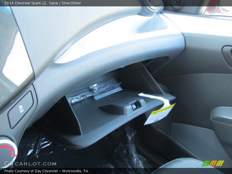 Salsa / Silver/Silver 2014 Chevrolet Spark LS