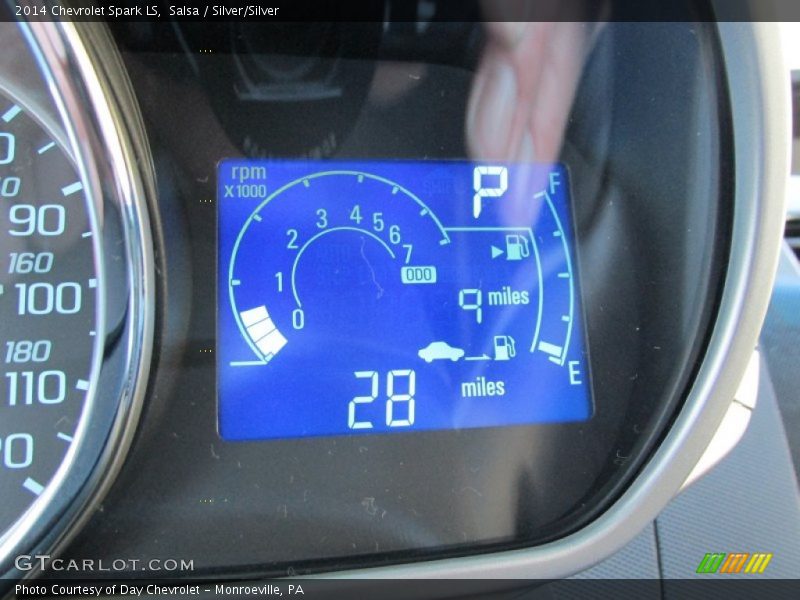  2014 Spark LS LS Gauges