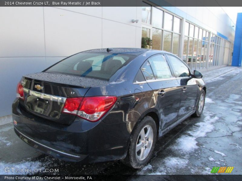 Blue Ray Metallic / Jet Black 2014 Chevrolet Cruze LT