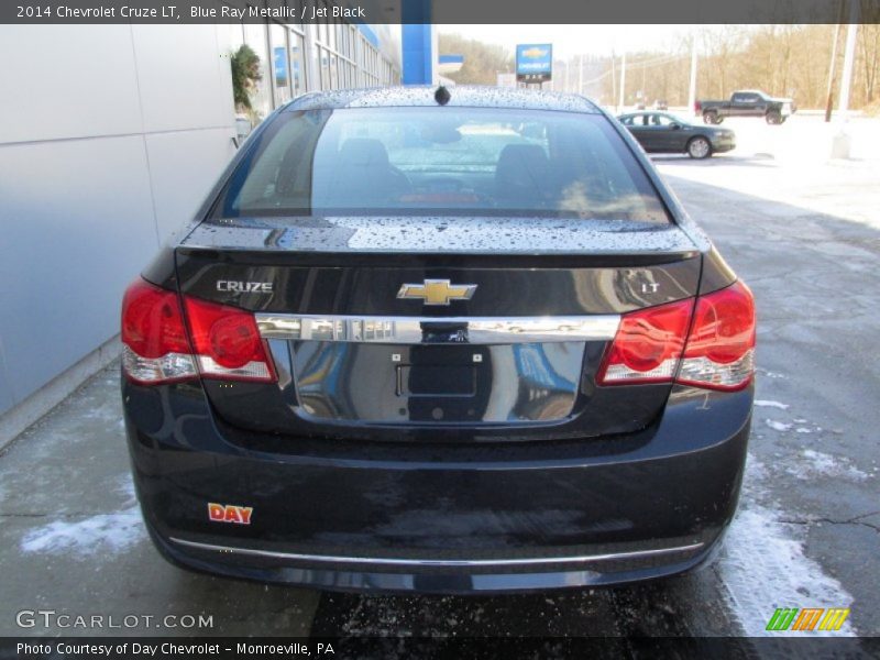 Blue Ray Metallic / Jet Black 2014 Chevrolet Cruze LT