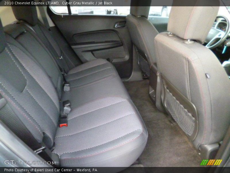 Cyber Gray Metallic / Jet Black 2010 Chevrolet Equinox LT AWD