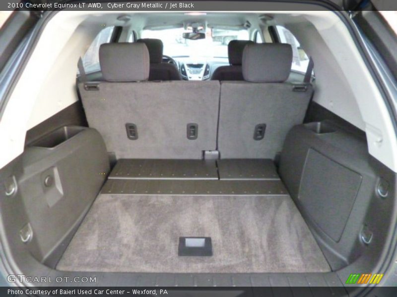 Cyber Gray Metallic / Jet Black 2010 Chevrolet Equinox LT AWD