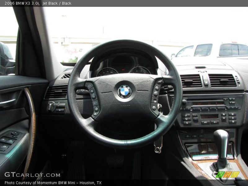Jet Black / Black 2006 BMW X3 3.0i