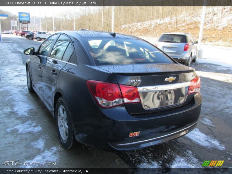 Blue Ray Metallic / Jet Black 2014 Chevrolet Cruze LT