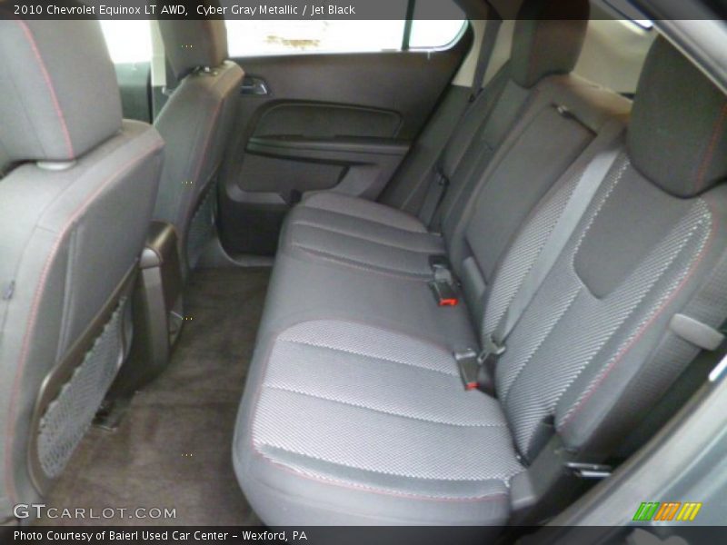 Cyber Gray Metallic / Jet Black 2010 Chevrolet Equinox LT AWD