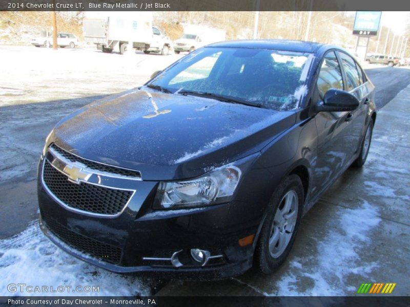 Blue Ray Metallic / Jet Black 2014 Chevrolet Cruze LT