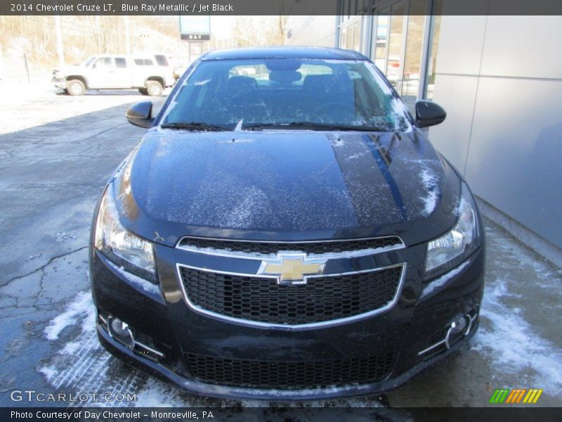Blue Ray Metallic / Jet Black 2014 Chevrolet Cruze LT