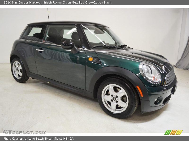 British Racing Green Metallic / Grey/Carbon Black 2010 Mini Cooper Hardtop