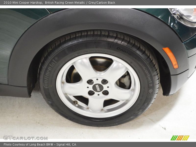 British Racing Green Metallic / Grey/Carbon Black 2010 Mini Cooper Hardtop