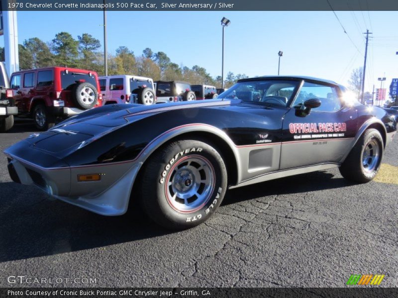 Front 3/4 View of 1978 Corvette Indianapolis 500 Pace Car