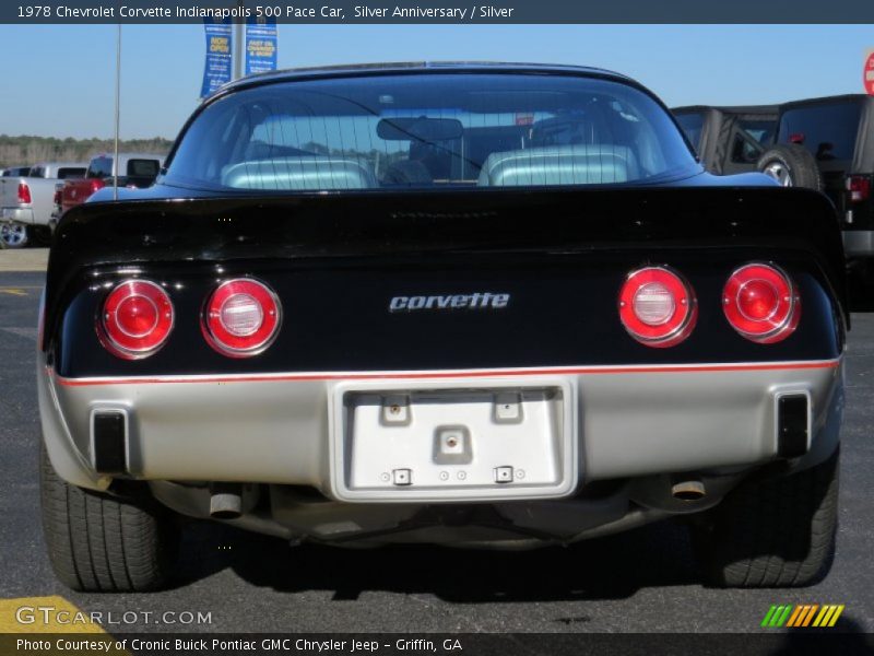 Silver Anniversary / Silver 1978 Chevrolet Corvette Indianapolis 500 Pace Car